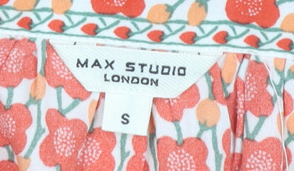 Womens UK Size S Max Studio Multicoloured Tunic Blouse