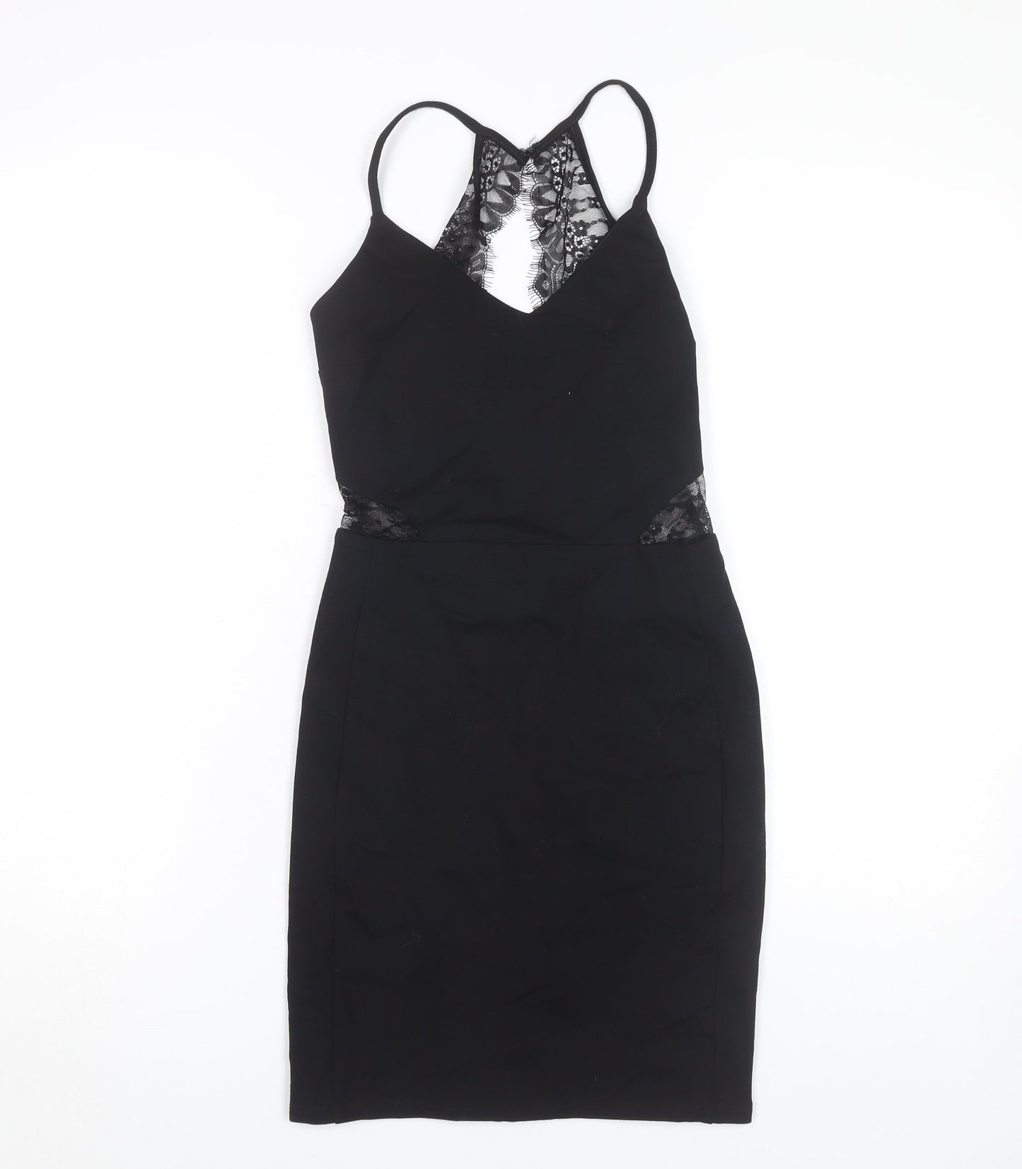 Miss Selfridge Women's Black Sleeveless Dress