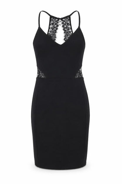 Miss Selfridge Women's Black Sleeveless Dress