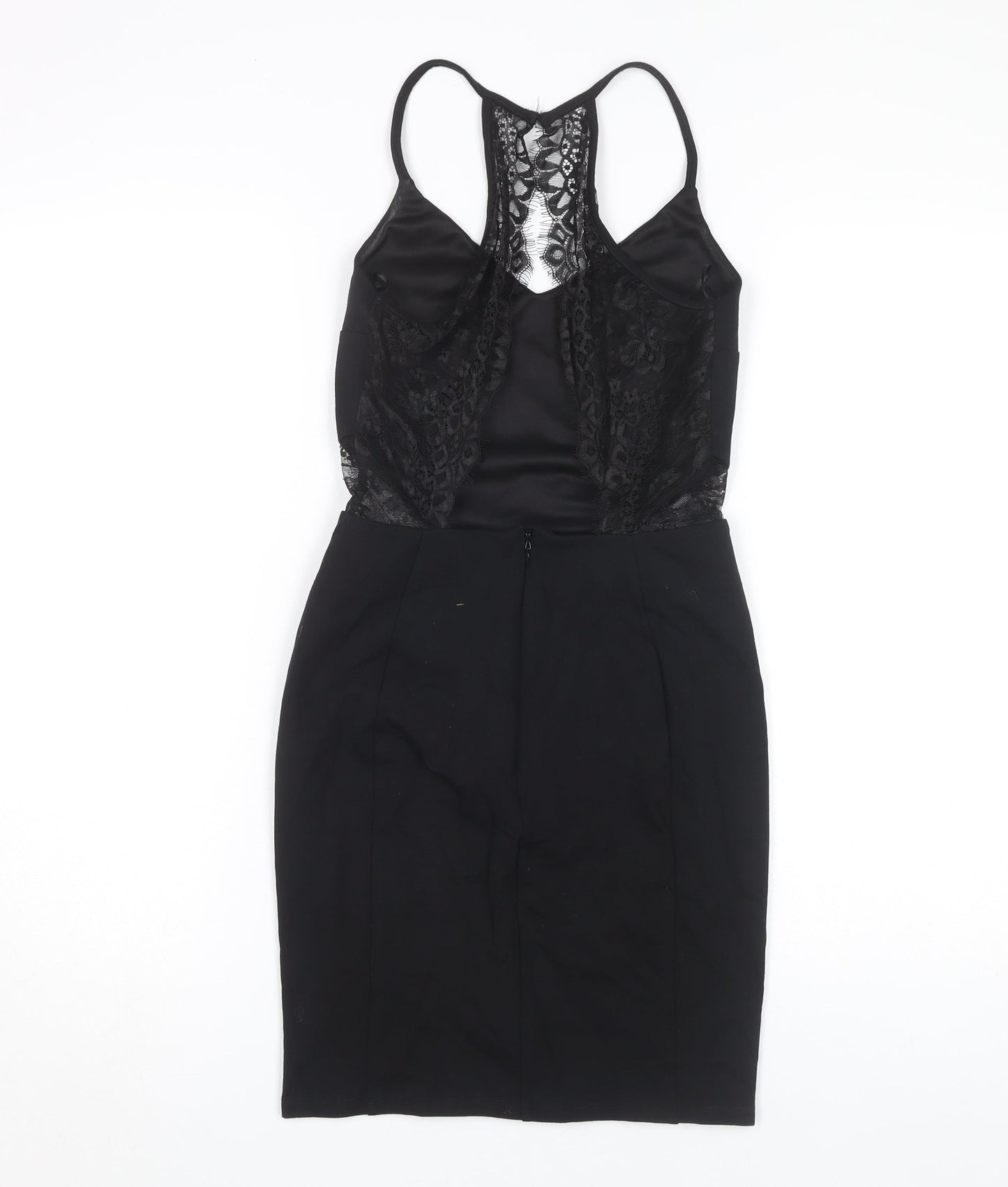 Miss Selfridge Women's Black Sleeveless Dress