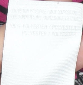 Damart Women's Pink Floral Blouse Size 10