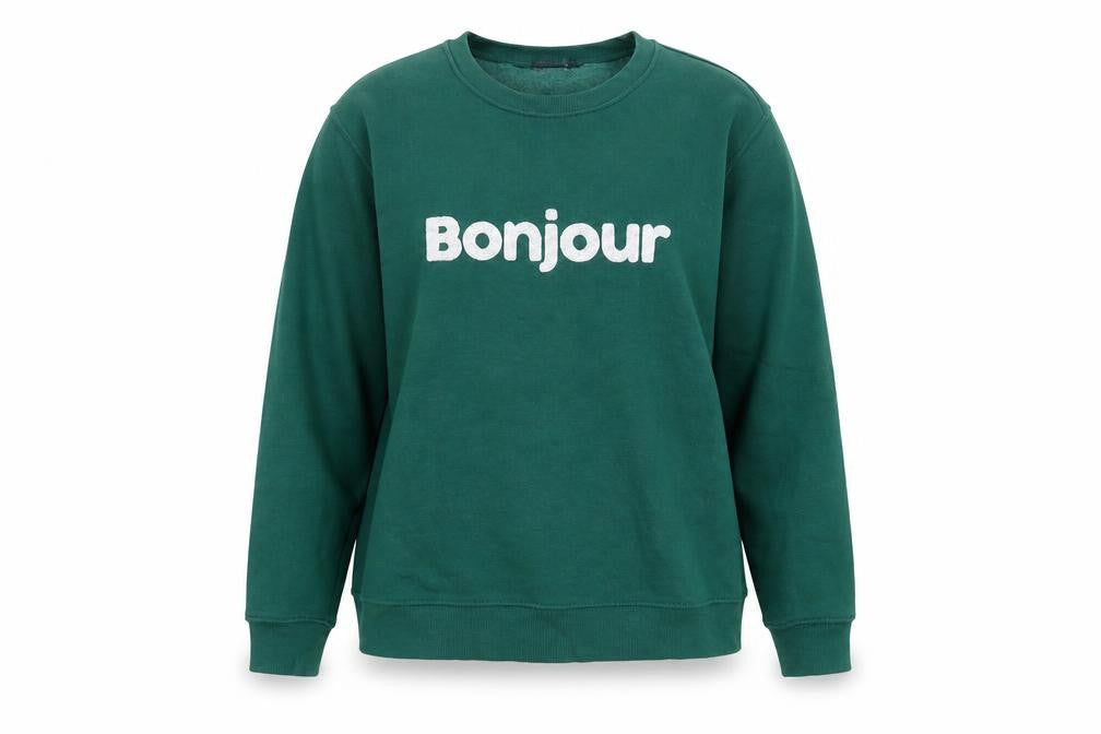 Marks and Spencer Green Women's Pullover Sweatshirt S
