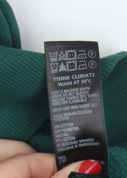 Marks and Spencer Green Women's Pullover Sweatshirt S