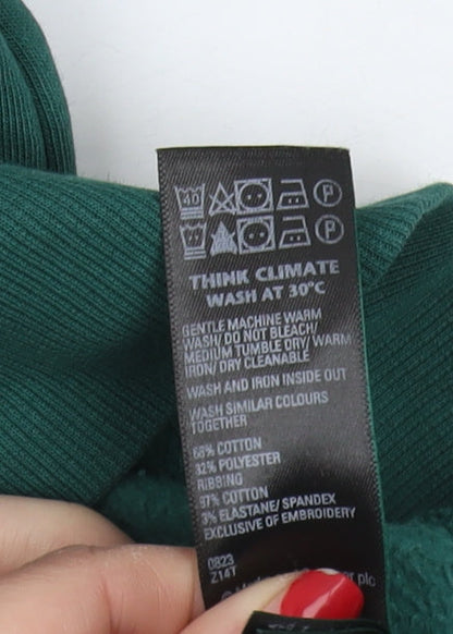 Marks and Spencer Green Women's Pullover Sweatshirt S