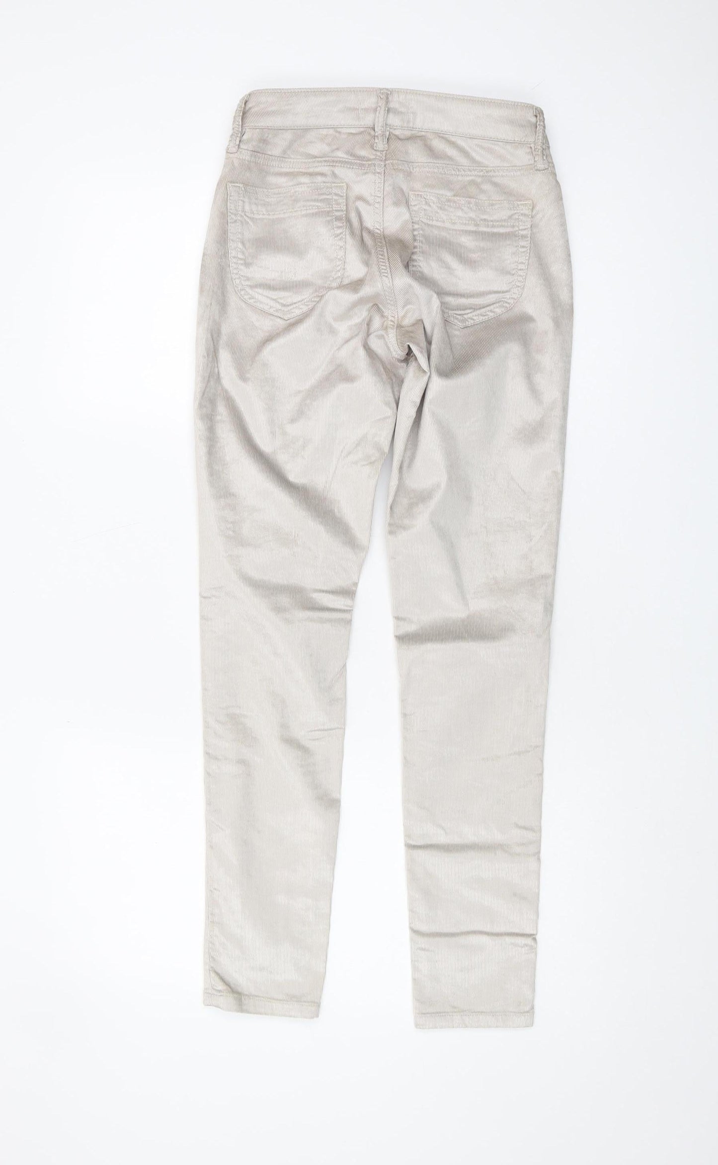 Reiss Women's Beige Trousers UK 6