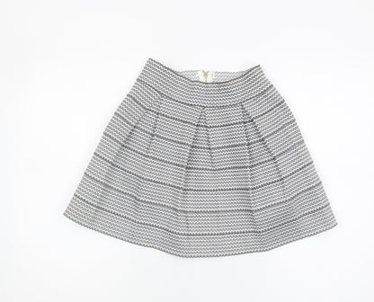 Yu & Me Women's Geometric Skirt Multicoloured S