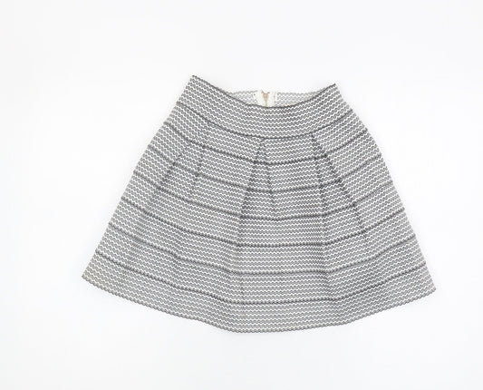 Yu & Me Women's Geometric Skirt Multicoloured S