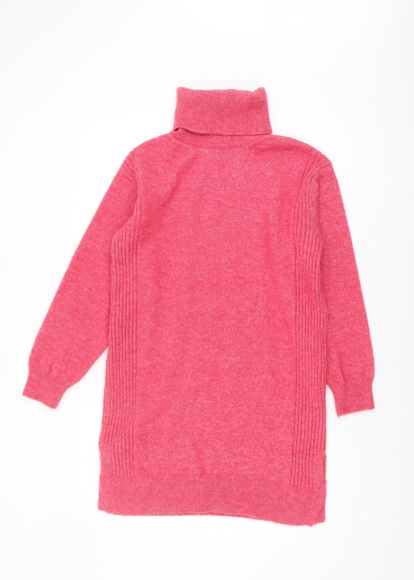 Womens UK Size S Marks and Spencer Pink Pullover Jumper