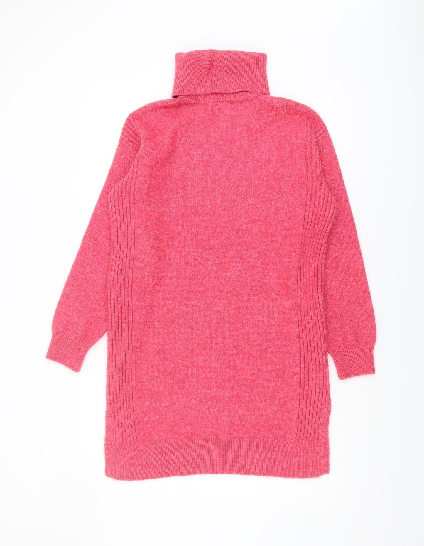 Womens UK Size S Marks and Spencer Pink Pullover Jumper