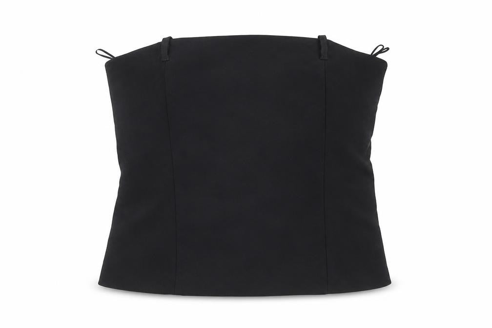 Womens UK Size L Zara Black Basic Blouse