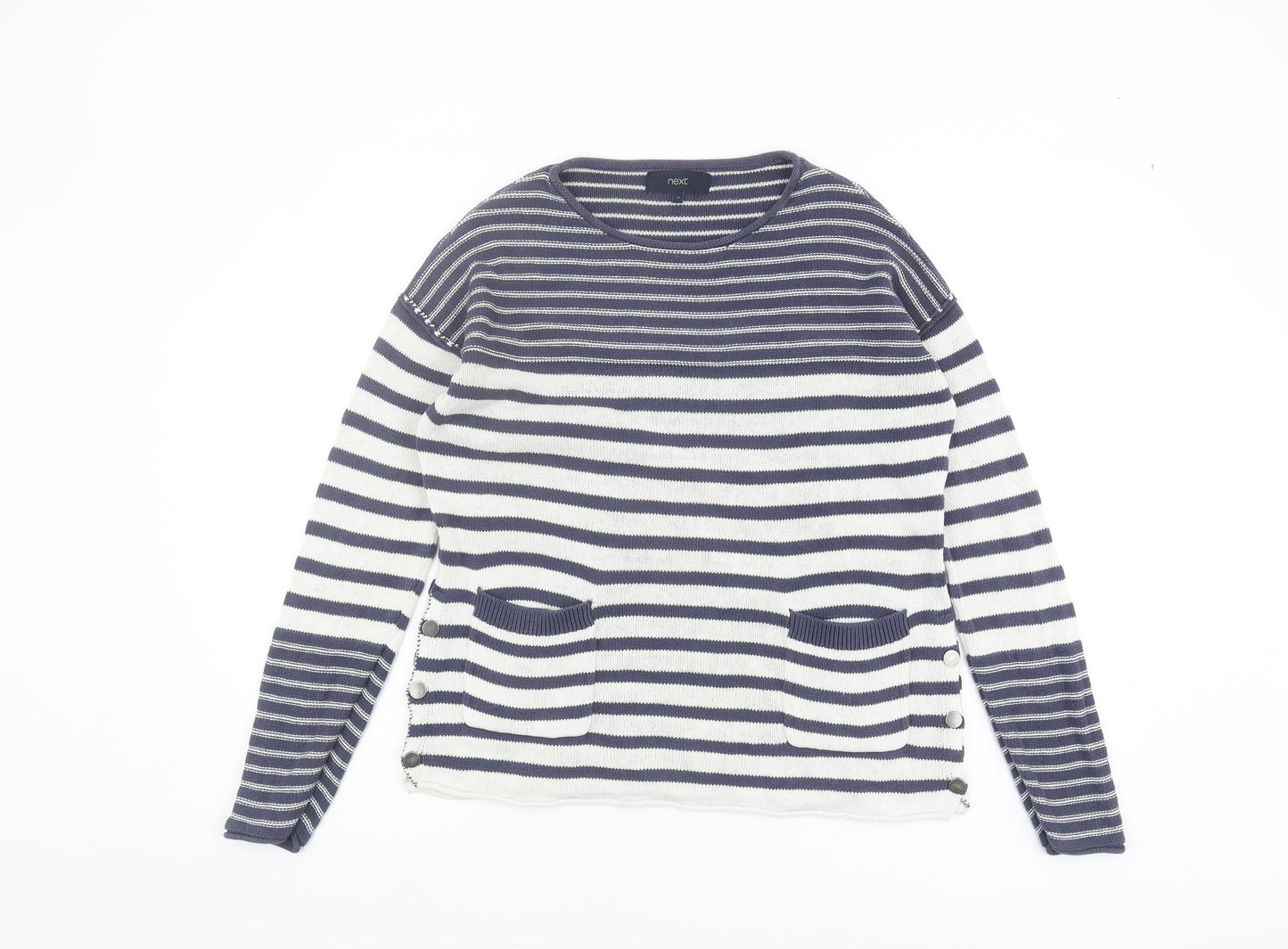 Womens UK Size 10 NEXT Blue Pullover Jumper