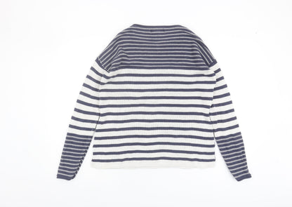 Womens UK Size 10 NEXT Blue Pullover Jumper