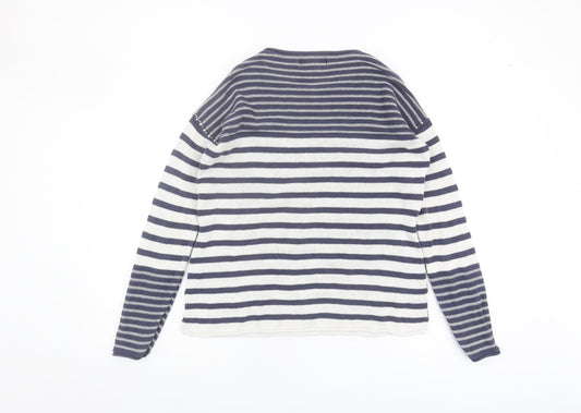 Womens UK Size 10 NEXT Blue Pullover Jumper
