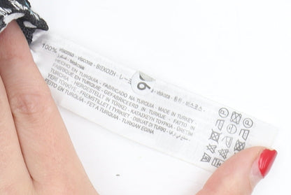 Bershka Women's Floral Skirt, Multicoloured, Size 12