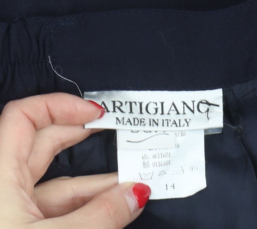 Womens UK Size 14 Artigiano Straight & Pencil  Skirt