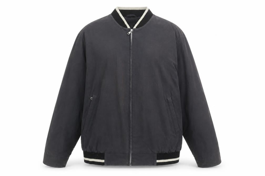 Mens UK Size XL guise Black Bomber Jacket