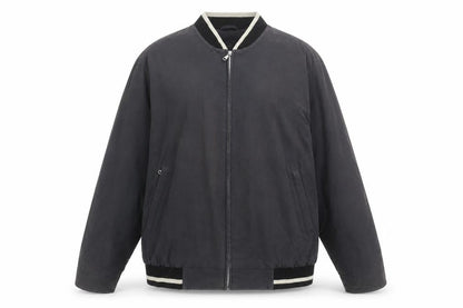 Mens UK Size XL guise Black Bomber Jacket