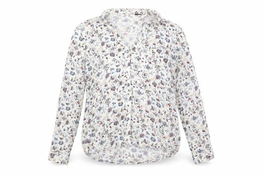 Womens UK Size L Zara Basic Multicoloured Basic Blouse