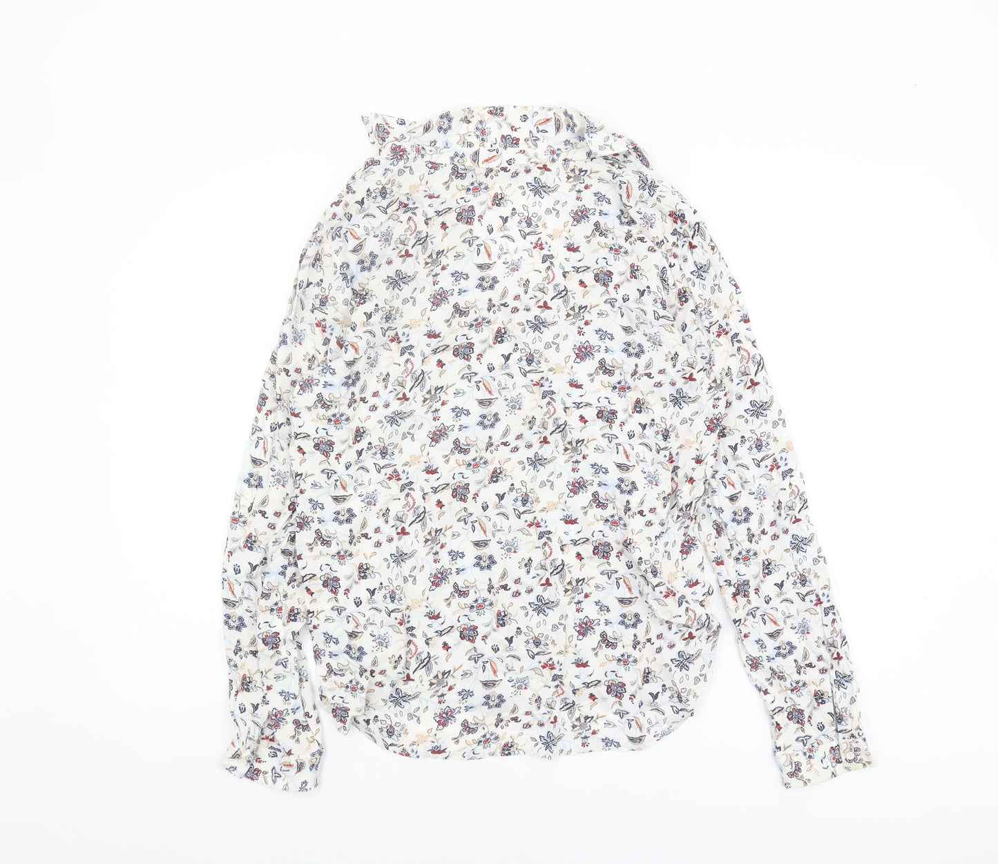 Womens UK Size L Zara Basic Multicoloured Basic Blouse