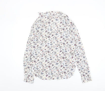 Womens UK Size L Zara Basic Multicoloured Basic Blouse