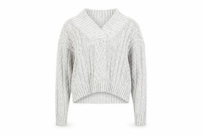 Womens UK Size M OBJECT Ivory Pullover Jumper