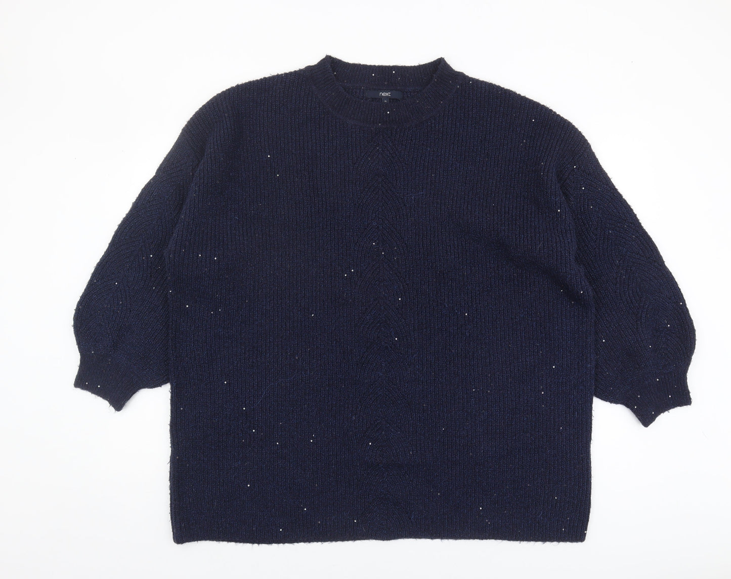 Womens UK Size XL NEXT Blue Pullover Jumper