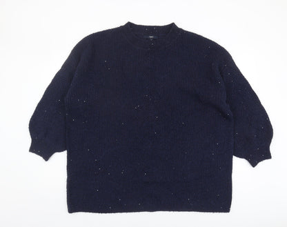 Womens UK Size XL NEXT Blue Pullover Jumper