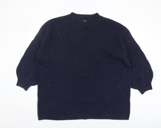 Womens UK Size XL NEXT Blue Pullover Jumper