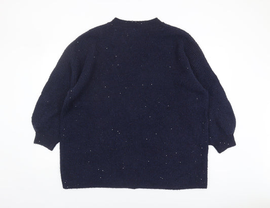 Womens UK Size XL NEXT Blue Pullover Jumper