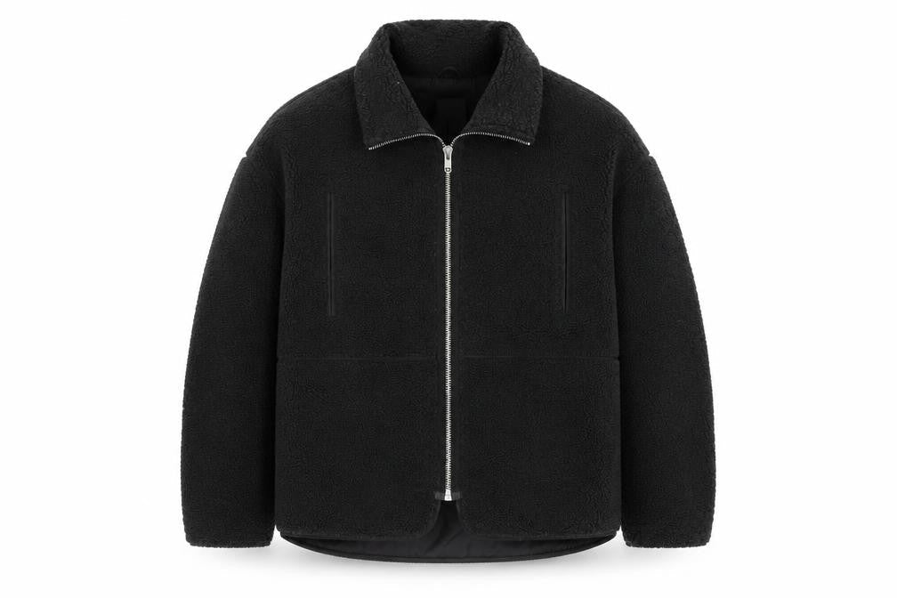 Mens UK Size L H&M Black Basic Jacket