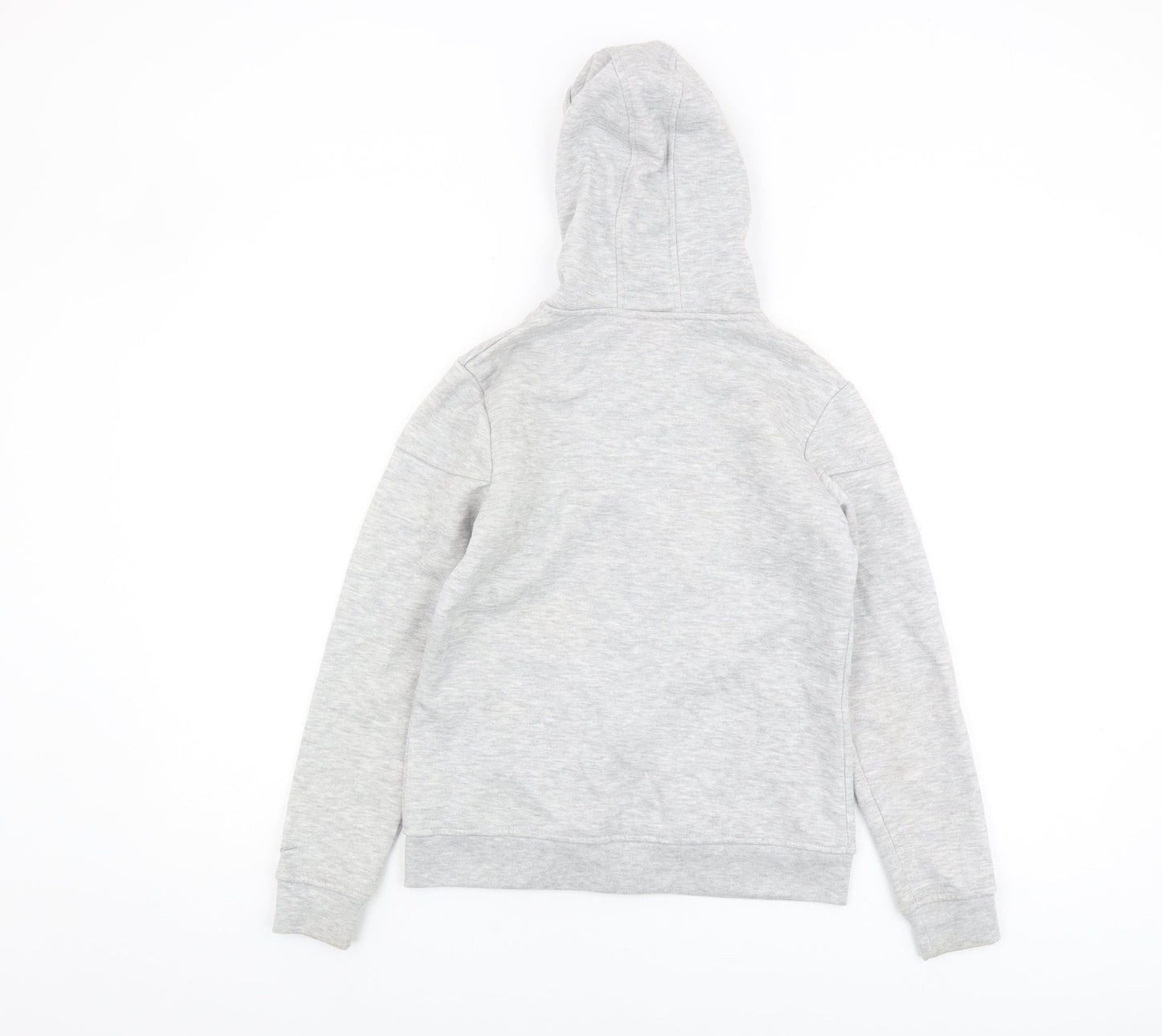 LA Gear Girls Grey Full Zip Hoodie 9-10 Years