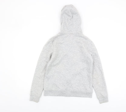 LA Gear Girls Grey Full Zip Hoodie 9-10 Years