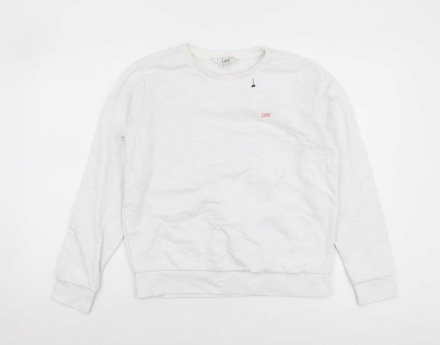 Lee Women's White Sweatshirt S