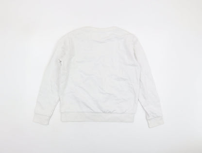 Lee Women's White Sweatshirt S