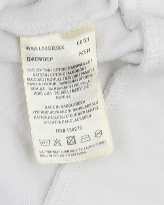 Lee Women's White Sweatshirt S