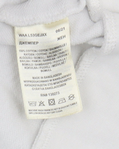 Lee Women's White Sweatshirt S