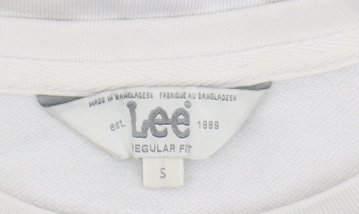 Lee Women's White Sweatshirt S