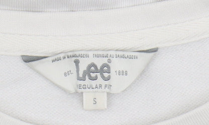 Lee Women's White Sweatshirt S