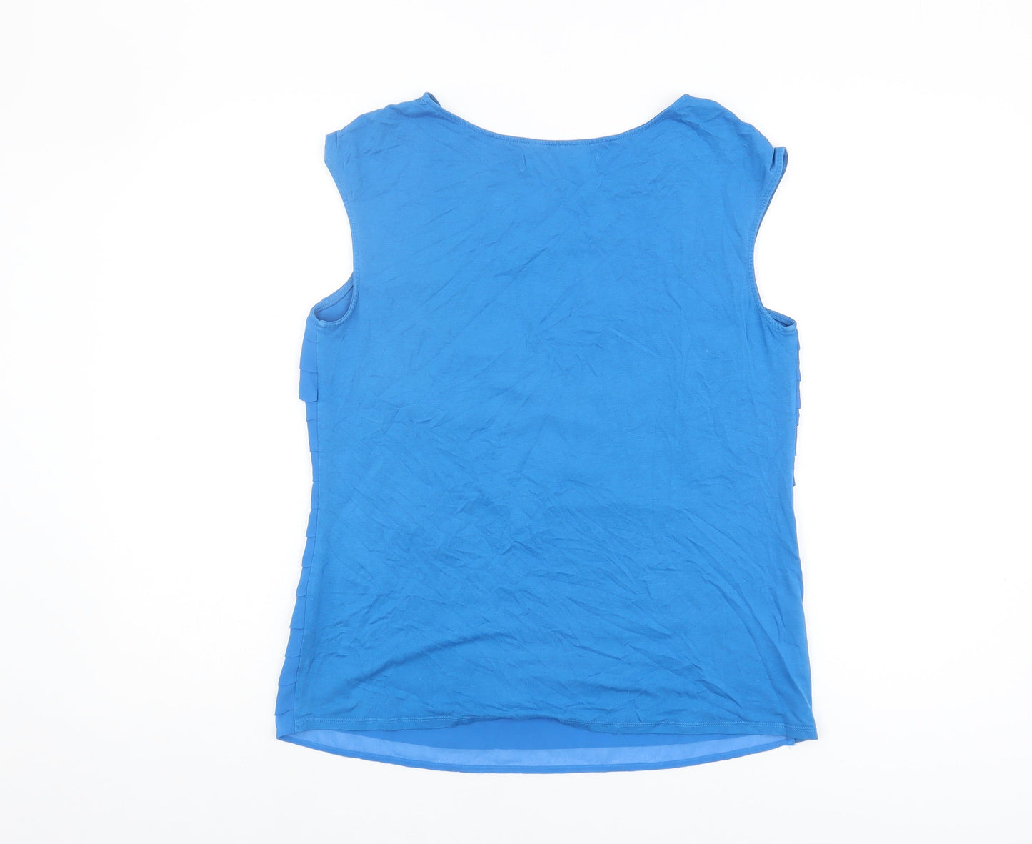 Womens UK Size 12 Principles by Ben de Lisi Blue Basic Blouse