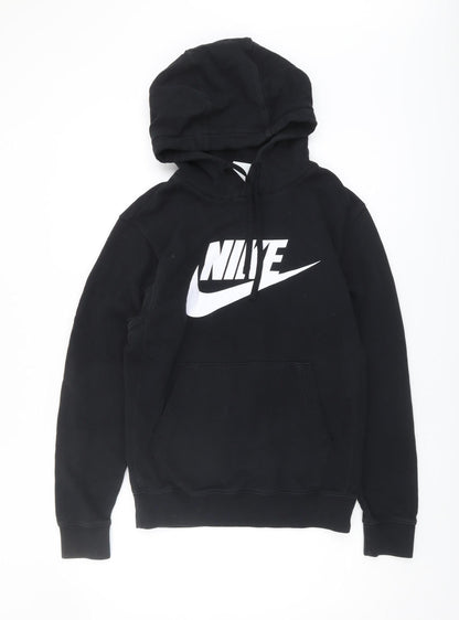 Mens UK Size XS Nike Black Pullover Hoodie