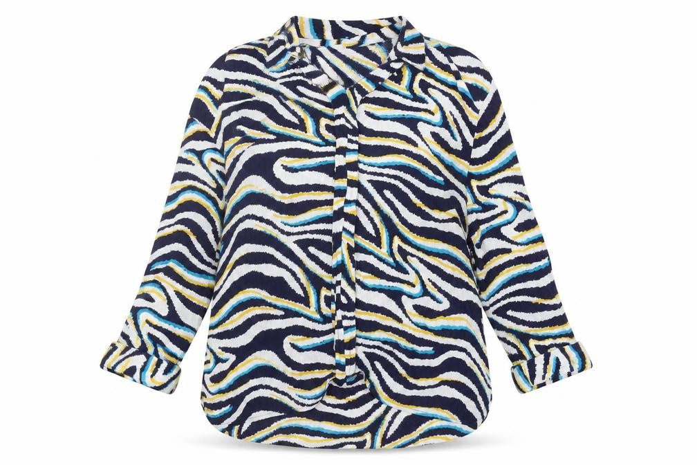 Womens UK Size 22 Damart Multicoloured Basic Blouse