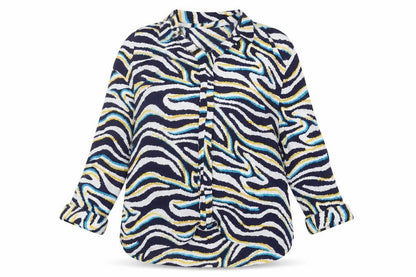 Womens UK Size 22 Damart Multicoloured Basic Blouse