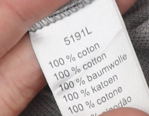 Lacoste Men’s Grey Polo Shirt Size 4 Casual