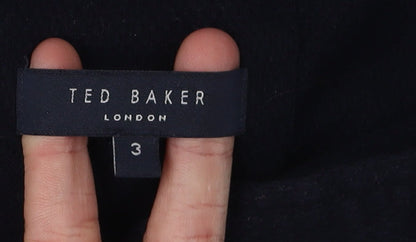 Ted Baker Men's Black Polo Shirt, Medium, Solid