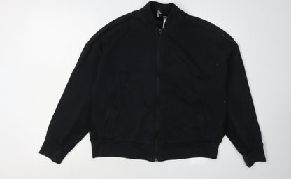 Adidas Unisex Black Full Zip Sweatshirt L