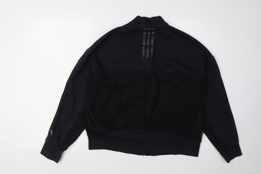 Adidas Unisex Black Full Zip Sweatshirt L