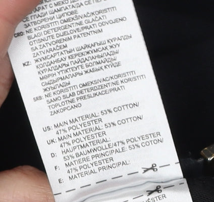 Adidas Unisex Black Full Zip Sweatshirt L