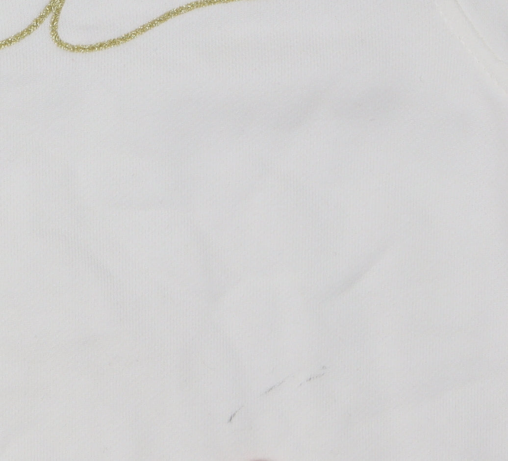 Gant Girls White Pullover Sweatshirt 13-14Y Long Sleeve