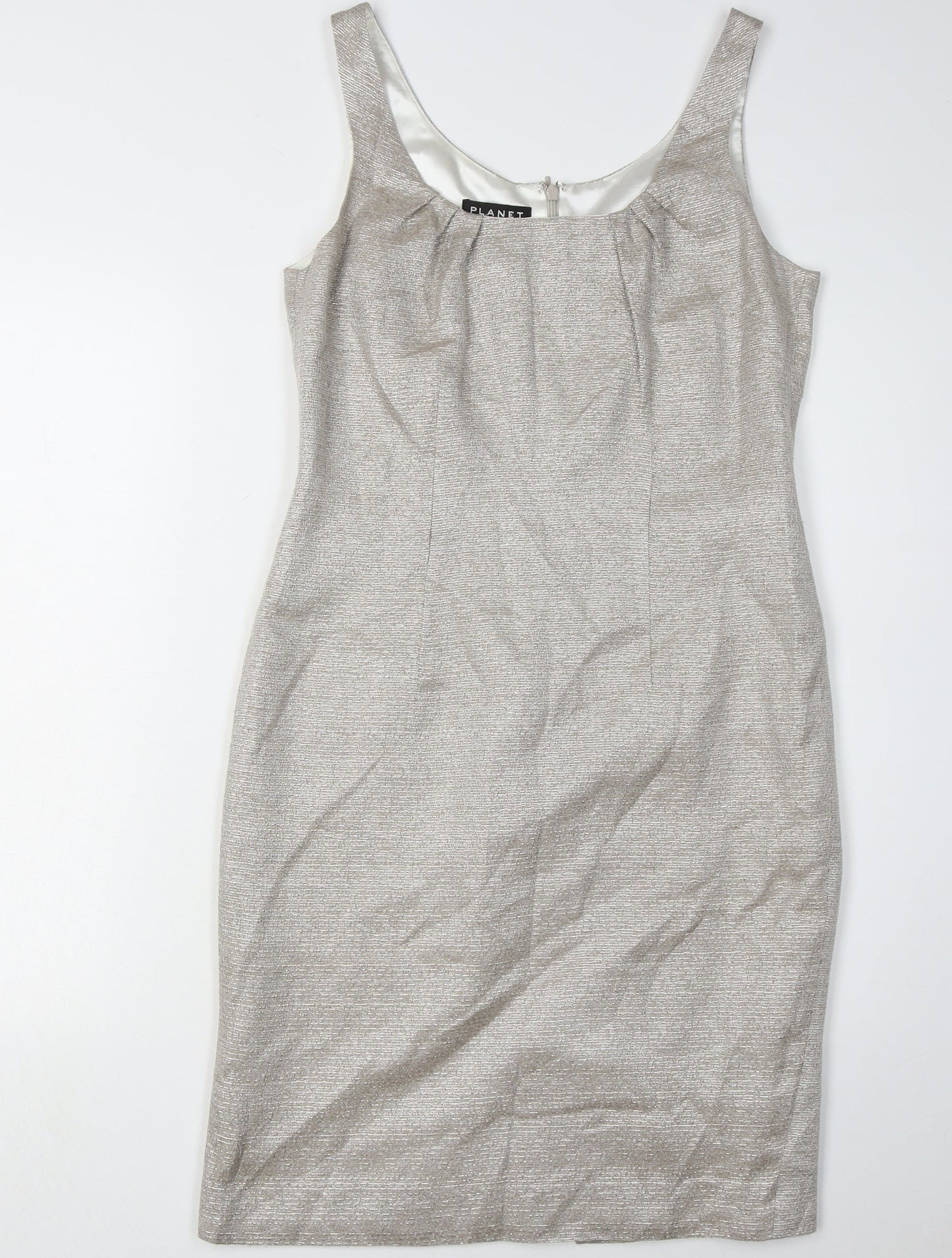 Planet Women's Beige Sheath Dress, Size 10, Business Wear