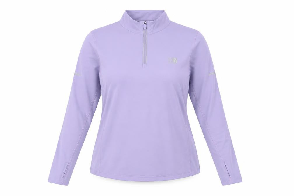 Front view of Karrimor Women's Purple Running Jacket, size 12